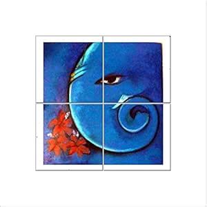 NISH! Ganesha Wall Tiles | Highlighter Tiles | Poster Tiles for Pooja ...