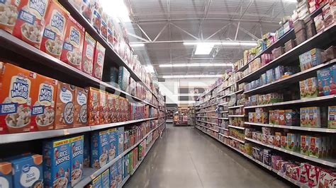 Walmart Grocery Aisle
