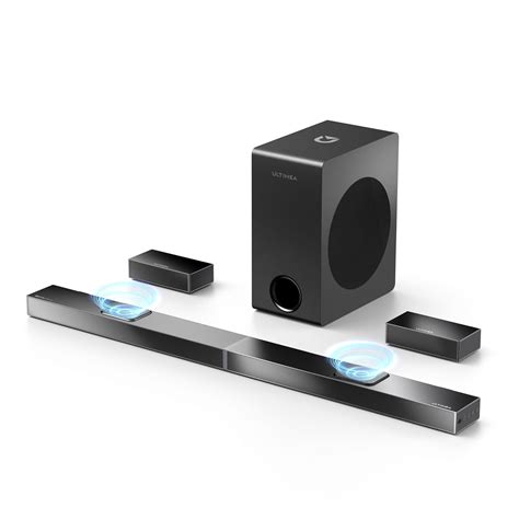ULTIMEA 5.1.2ch Soundbar for TV Devices with Dolby Atmos, Home Cinema ...
