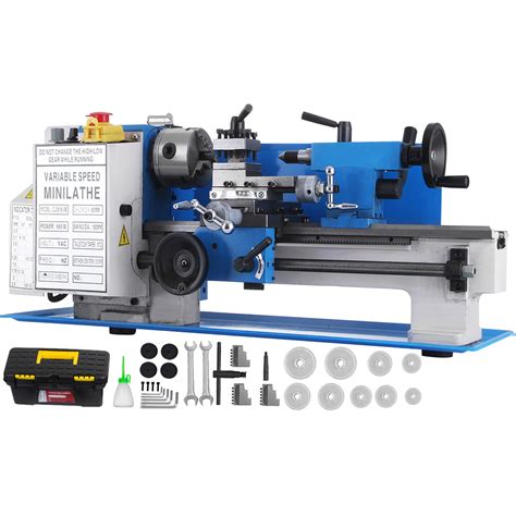 Buy BestEquip Metal Lathe 7" x 14",Mini Metal Lathe 0-2500 RPM Variable ...