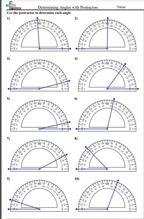 Image result for Math Antics Protractor Worksheet