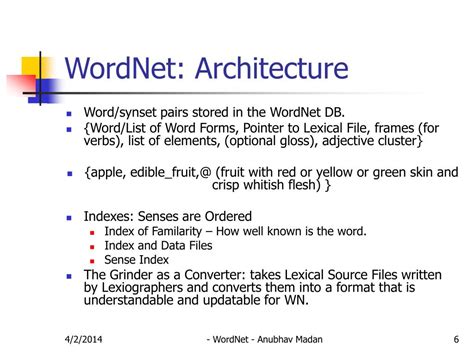 Image result for WordNet Definition