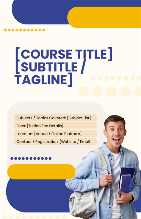 Course Poster Template 的图像结果