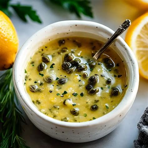 Zesty & Simple Lemon Caper Sauce : A Fast Gourmet Touch for Any Meal ...