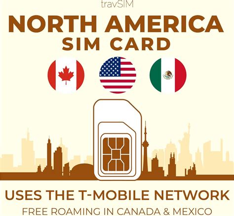 travSIM Prepaid North America SIM Card | 50GB Mobile Data for The USA ...