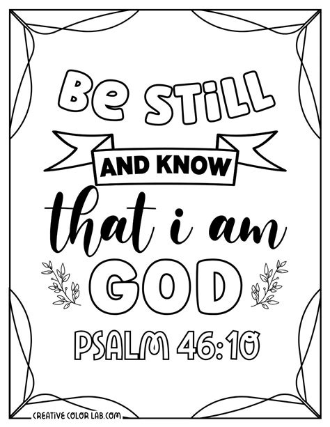 Bible Verses Coloring Pages: A Creative Way to Engage with Scripture