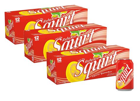 Ruby Red Squirt Soda