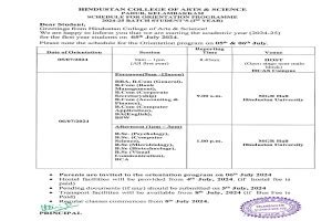 Best Arts and Science College in Chennai | Hindustan College of Arts ...