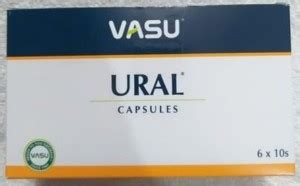 VASU Ural Capsule 60 x 2 = 120 caps Price in India - Buy VASU Ural ...