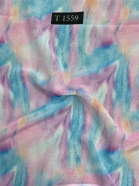 Tye & Dye Georgette – The Wardrobe Fabrics