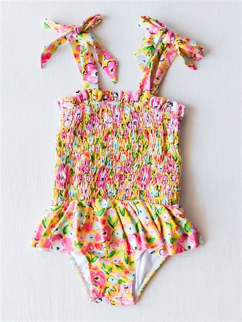 Girls One Piece swimsuits | SweetHoney Clothing