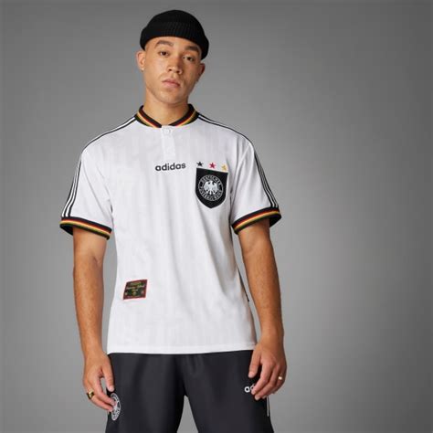 adidas Men's Soccer Germany 1996 Home Jersey - White adidas US