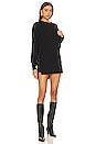 Bobi Oversized Long Sleeve Top in Black | REVOLVE