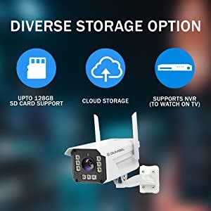 Buy Dumbel StoneX CareCam Smart WiFi Outdoor Bullet CCTV Camera 1080p ...