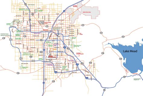 Printable Las Vegas Map - Printable Study Planner