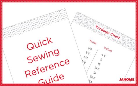 Image result for Sewing Machine Reference Guide