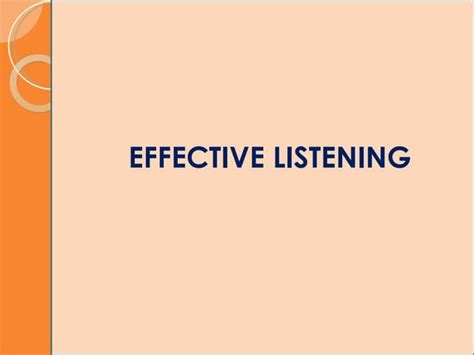 Effective Listening Example 的图像结果