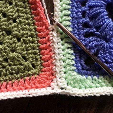ways to crochet granny squares together