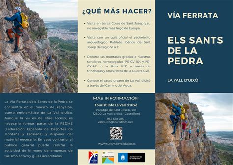 Folletos turísticos y Mapas - Turismo en La Vall d'Uixó
