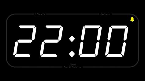 22 MINUTE - TIMER & ALARM - Full HD - COUNTDOWN - YouTube