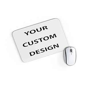 Customized/Personalized Mouse Pad for PC/Laptop Rubber Base Mat Finish ...