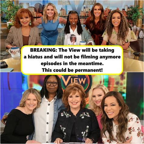 BREAKING: The View Goes on Indefinite Hiatus — No New Episodes Planned ...