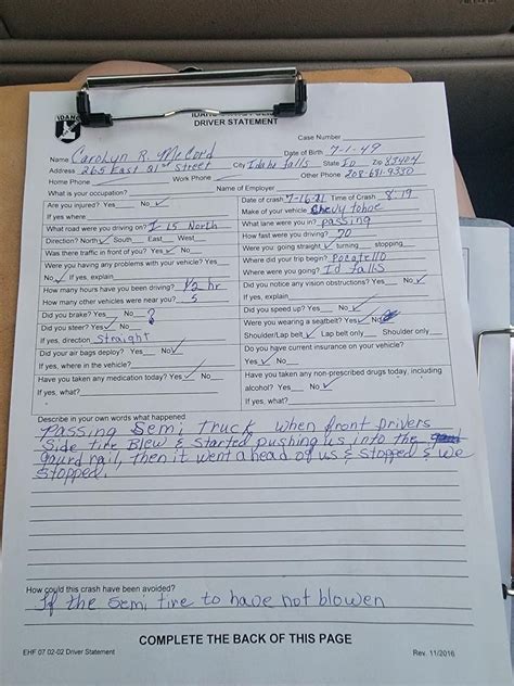 Image result for How to Fill Out Form Guide Example