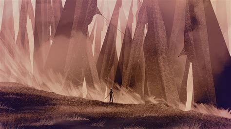 Download wallpaper 1920x1080 man, silhouette, alone, ruins, apocalypse ...