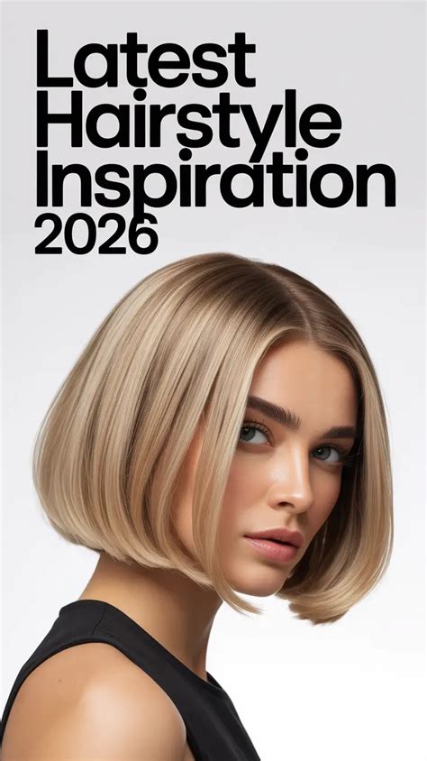 Latest Hairstyle Inspiration 2026 – Trendy Bobs, Curtain Bangs & Wavy ...