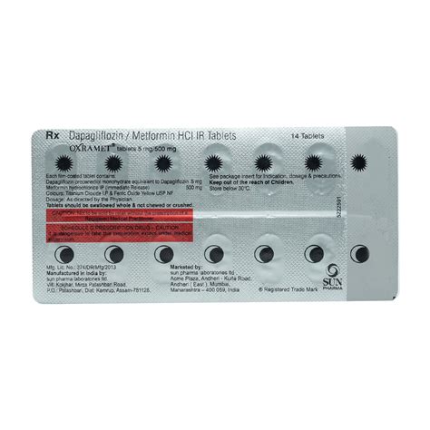 Oxramet 5/500 mg Tablet | Uses, Side Effects, Price | Apollo Pharmacy