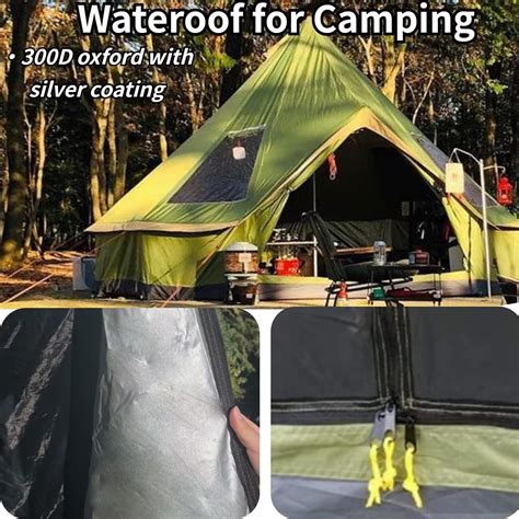 DANCHELOUTDOOR DANCHEL OUTDOOR Waterproof Yurt Tents for Adults India ...