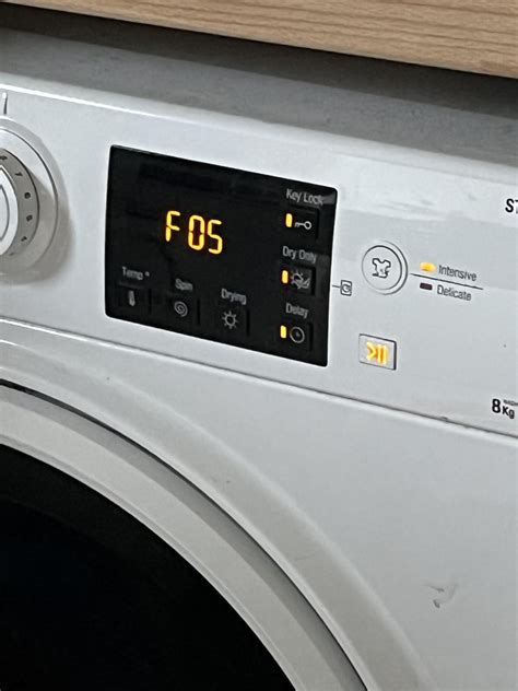 Image result for F05 Washing Machine Error