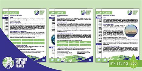 COP26 Teaching Resources - Twinkl