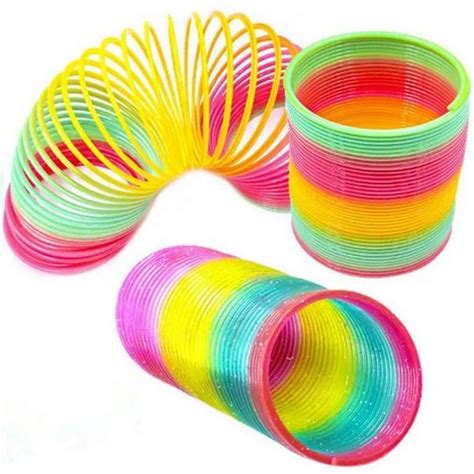 Colorful Rainbow Spring | Classic Slinky Play Toy for Kids – Extrokids