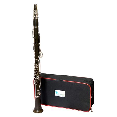 SKYLARK INTERNATIONAL Ebonite Brown Clarinet 13 Key B-Flat (Brown ...