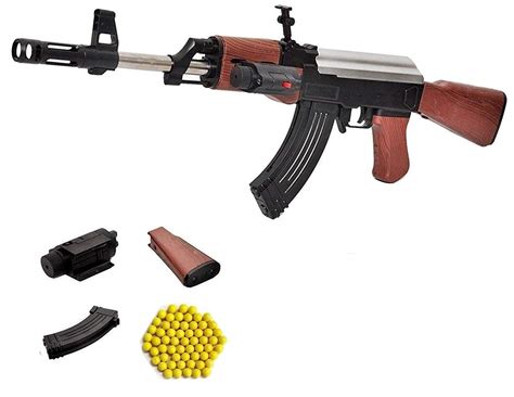 HALO NATION AK 47 Gun Toy, BB Bullet Gun - Big Size Gun Toy for Kids 60 ...