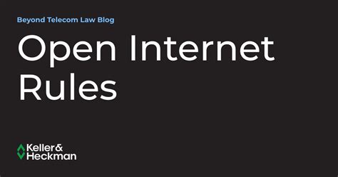 Image result for Open Internet Rules