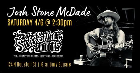 Josh Stone McDade at Silver Saddle Saloon!, 124 N Houston Street ...