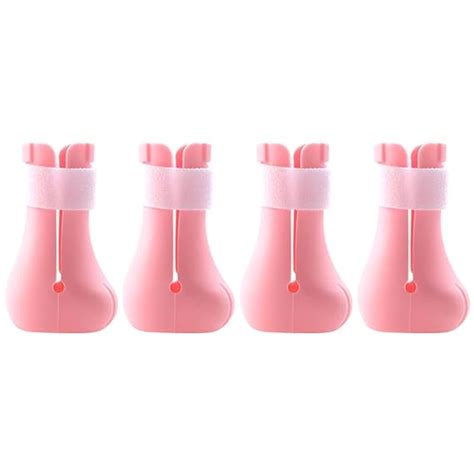 4pcs Anti-Scratch Cats Foot Shoes Boots Silicone Pet Grooming ...