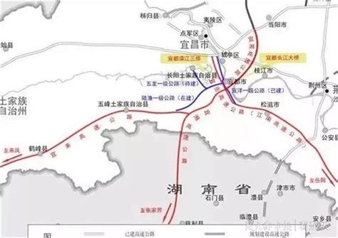 宜来高速五峰段线路图,长阳至五峰高速规划图,宜昌五高速规划图(第3页)_大山谷图库