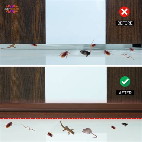 Self Adhesive Door Bottom Seal - Hard Silicone | 39" x1.5" – MMT Acoustix