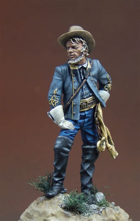 Confederate Cavalry General. American Civil War, 1863 by Maiorov Stepan ...