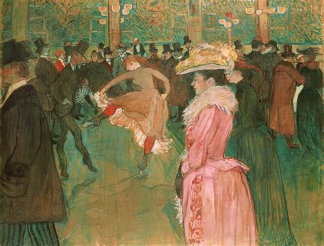 At the Moulin Rouge: The Dance - Life Size Posters by Henri de Toulouse ...