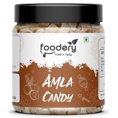 Foodery Amla Candy Without Added Sugar. Refined Sugar Free Gooseberry ...