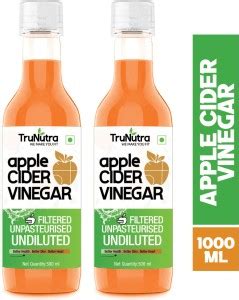 TruNutra Apple cider vinegar for weight loss 1000 ml Vinegar Price in ...