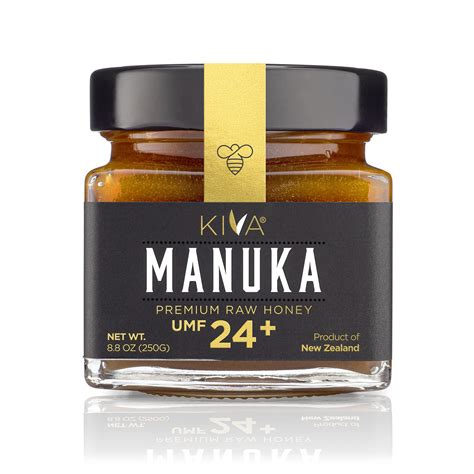 Kiva Raw Manuka Honey Certified Umf 24 Mgo 1122 Glass | Desertcart INDIA