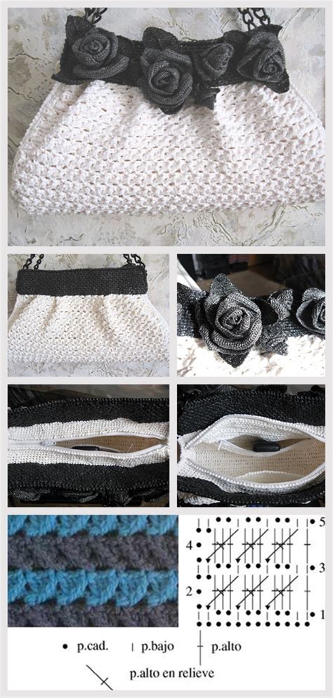 Knitting Handbag Tutorial 的图像结果
