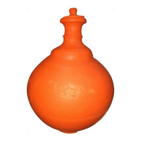 SURAHI Traditional Orange Ceramic Water Dispenser - 12 Litre : Amazon ...