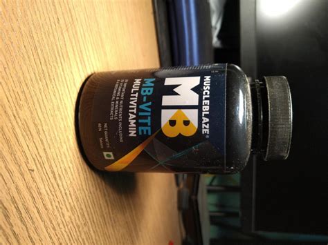 MuscleBlaze MB-Vite Daily Multivitamin (60 Tablets) | With 51 ...