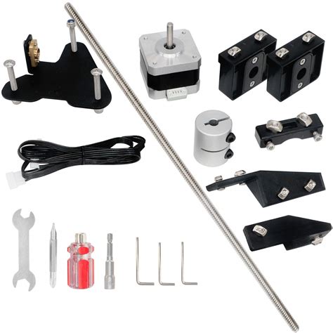 Buy SIBOOR Ender 3 Dual Z-axis Upgrade Kit Lead Screw Stepper Motor Kit ...